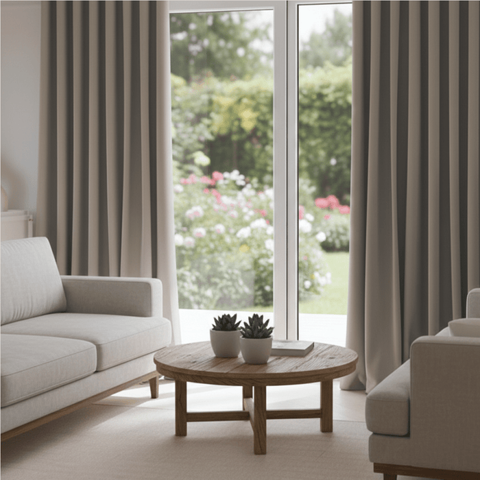 NOVA – Pimennysverho, beige – wavegardin