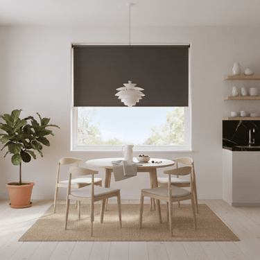 Rullegardin uden boring, Mørklægning (Mørkegrå) - EasyGardin